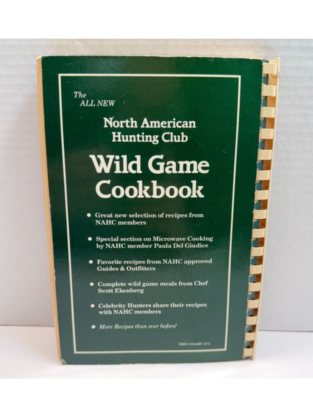 NAHC Wild Game Cookbook 1985 North American Hunting Club 70+ Recipes - Picture 16 of 16